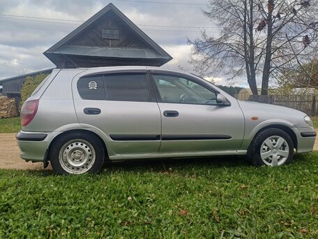 2001 Nissan Almera II (N16), серебристый, 270000 рублей, вид 3