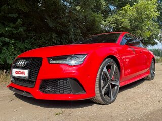 2016 Audi RS 7 Sportback performance I (4G) Рестайлинг, красный, 7150000 рублей, вид 1