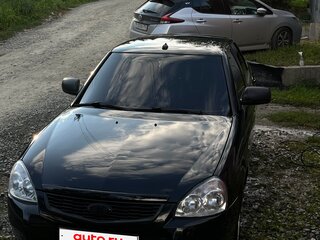 2012 Lada (ВАЗ) Priora I, чёрный, 400000 рублей, вид 2
