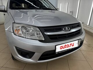 2015 Lada (ВАЗ) Granta I, серебристый, 479000 рублей, вид 3