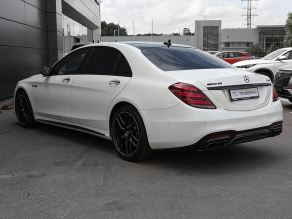 2019 Mercedes-Benz S-Класс 450 Long VI (W222, C217) Рестайлинг, белый, 6898000 рублей - вид 5