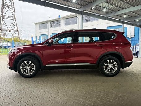 2019 Hyundai Santa Fe IV, красный, 2389000 рублей, вид 2