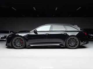 2021 Audi RS 6 IV (C8), чёрный, 11290777 рублей, вид 4