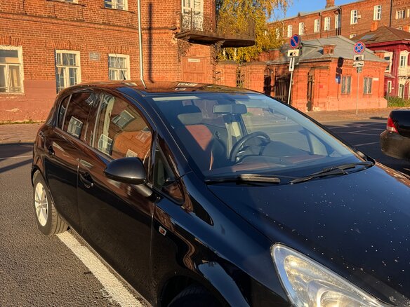 2011 Opel Corsa D Рестайлинг II, чёрный, 500000 рублей - вид 1
