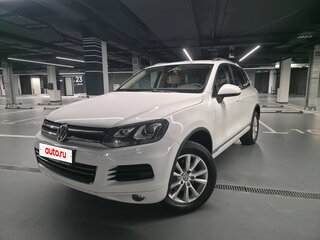 2013 Volkswagen Touareg II, белый, 2550000 рублей, вид 1