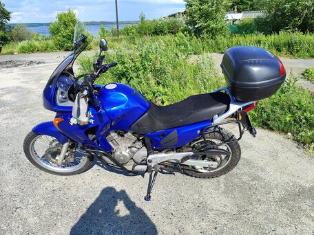 2001 Honda XL650V Transalp, синий, 419000 рублей, вид 4