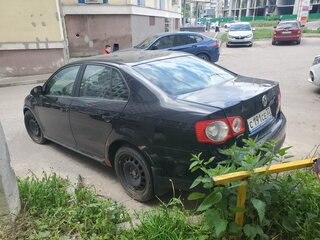 2006 Volkswagen Jetta V, чёрный, 420000 рублей, вид 5