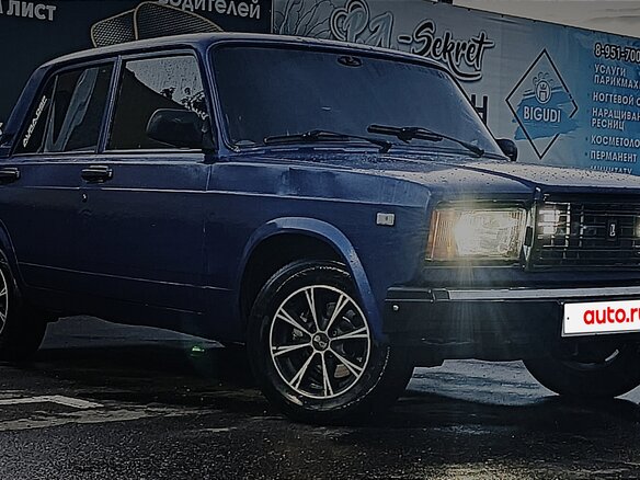 2006 Lada (ВАЗ) 2107, синий, 135000 рублей - вид 2