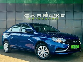 2020 Lada (ВАЗ) Vesta I, синий, 989000 рублей, вид 1