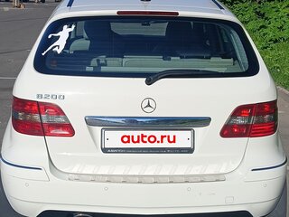 2010 Mercedes-Benz B-Класс 200 I (W245) Рестайлинг, белый, 1100000 рублей, вид 3