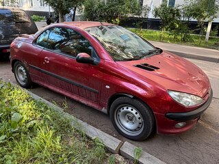 2001 Peugeot 206, красный, 310000 рублей, вид 3