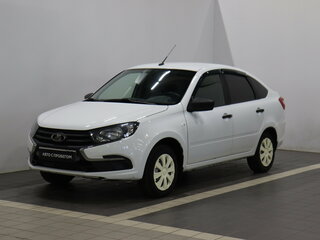 2019 Lada (ВАЗ) Granta I Рестайлинг, белый, 541000 рублей, вид 3