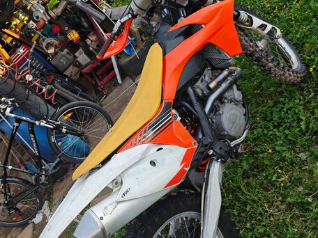 2012 KTM 450 SX F, белый, 350000 рублей, вид 4
