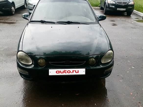 2000 Kia Shuma I, зелёный, 100000 рублей