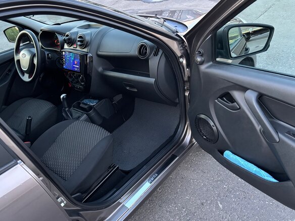 2017 Lada (ВАЗ) Granta I, коричневый, 550000 рублей - вид 9