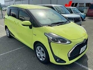 2023 Toyota Sienta III, зелёный, 1450000 рублей, вид 2