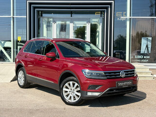 2017 Volkswagen Tiguan II, красный, 1950000 рублей, вид 2