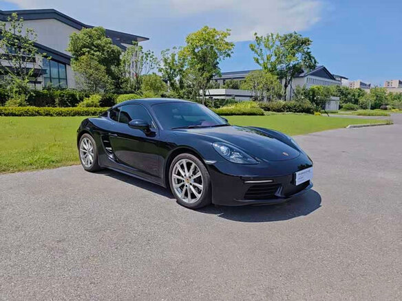 2023 Porsche Cayman III 718 (982), чёрный, 7370743 рублей - вид 2