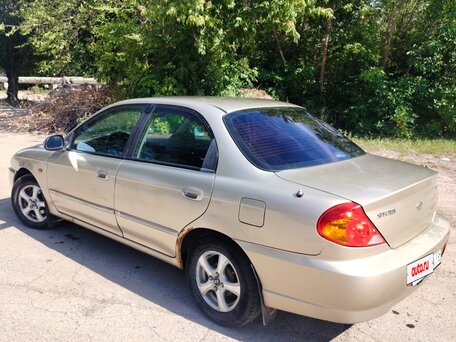 2008 Kia Spectra I Рестайлинг 2, бежевый, 184000 рублей, вид 5