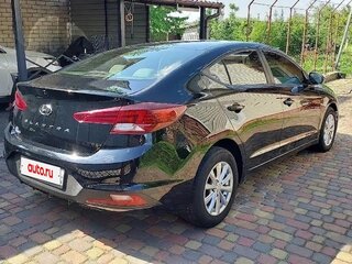 2018 Hyundai Elantra VI (AD) Рестайлинг, чёрный, 800000 рублей, вид 4