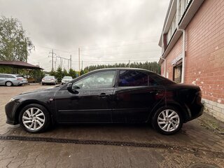 2006 Mazda 6 I (GG) Рестайлинг, чёрный, 320000 рублей, вид 4