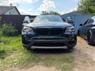 2014 BMW X1 18i I (E84) Рестайлинг, синий, 1700000 рублей, вид 3
