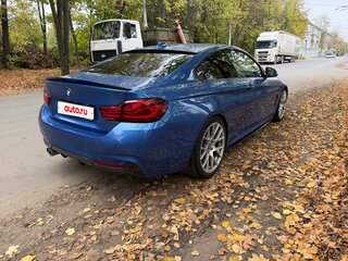 2019 BMW 4 серии 420i F32/F33/F36 Рестайлинг, синий, 3400000 рублей, вид 5