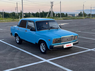 2007 Lada (ВАЗ) 2107, голубой, 120000 рублей, вид 1