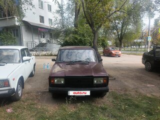 2005 Lada (ВАЗ) 2107, пурпурный, 70000 рублей, вид 1