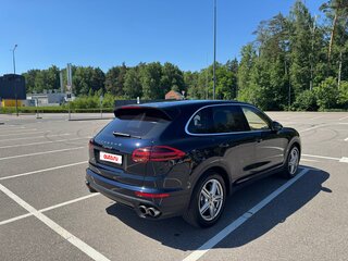 2015 Porsche Cayenne S II Рестайлинг (958), синий, 4050000 рублей, вид 5