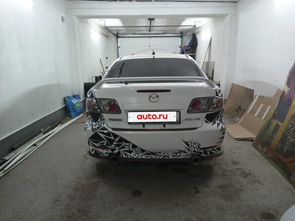 2002 Mazda Atenza I, белый, 725000 рублей - вид 7