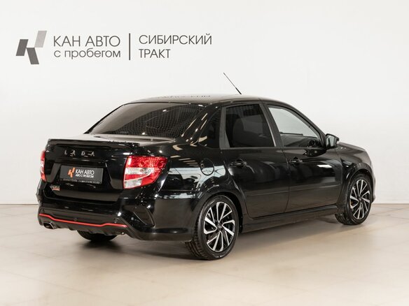 2025 Lada (ВАЗ) Granta Sport I Рестайлинг, чёрный, 1319658 рублей - вид 2