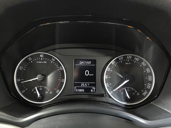 2013 Skoda Octavia II (A5) Рестайлинг, белый - вид 12