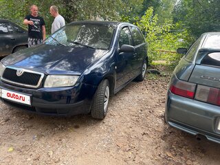 2001 Skoda Fabia I, синий, 150000 рублей, вид 4