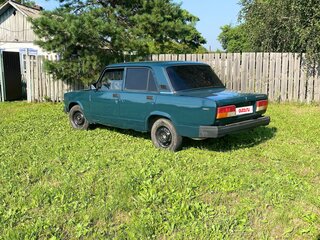 2009 Lada (ВАЗ) 2107, зелёный, 120000 рублей, вид 4