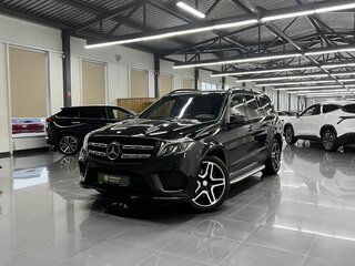 2016 Mercedes-Benz GLS 500 I (X166), чёрный, 4240000 рублей, вид 1
