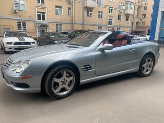 2003 Mercedes-Benz SL-Класс AMG 55 AMG II (R230), серый, 4300000 рублей, вид 2