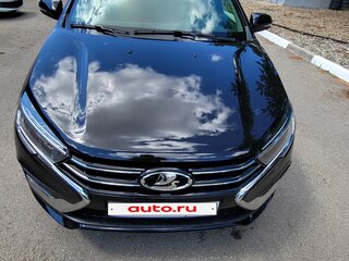 2024 Lada (ВАЗ) Vesta I Рестайлинг (NG), чёрный, 1600000 рублей, вид 1