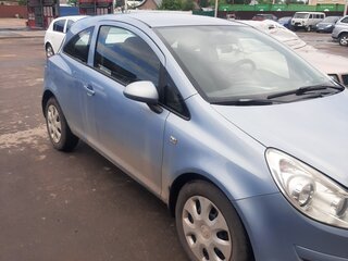 2008 Opel Corsa D, голубой, 430000 рублей, вид 3