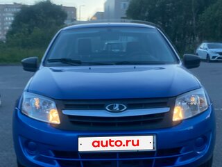2017 Lada (ВАЗ) Granta I, синий, 340000 рублей, вид 2