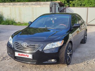 2008 Toyota Camry VI (XV40), чёрный, 1200000 рублей, вид 1