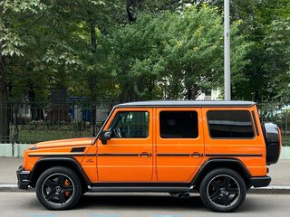 2015 Mercedes-Benz G-Класс AMG 63 AMG I (W463) Рестайлинг 2, оранжевый, 7200000 рублей, вид 4