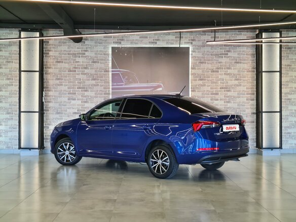 2021 Skoda Rapid II, синий, 1670000 рублей - вид 5