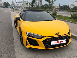 2019 Audi R8 V10 performance II (4S) Рестайлинг, жёлтый, 15000000 рублей, вид 4