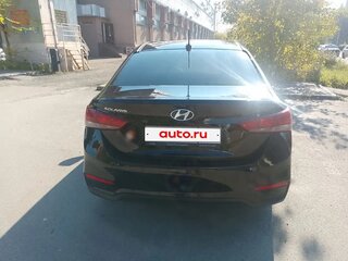 2017 Hyundai Solaris II, чёрный, 1150000 рублей, вид 2