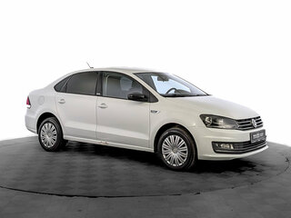 2018 Volkswagen Polo V Рестайлинг, белый, 1035000 рублей, вид 3