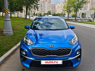 2020 Kia Sportage IV Рестайлинг, синий, 2200000 рублей, вид 1
