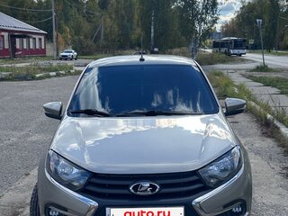 2021 Lada (ВАЗ) Granta I Рестайлинг, серебристый, 750000 рублей, вид 2
