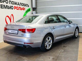 2018 Audi A4 V (B9), серебристый, 2119000 рублей, вид 4