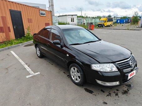 2008 Nissan Almera Classic I, чёрный, 600000 рублей, вид 2